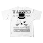 SU-KUのWANTED～怪盗ホワイト編～ フルグラフィックTシャツの背面