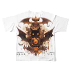 ikadrillのGEAR CAT-001 All-Over Print T-Shirt :back