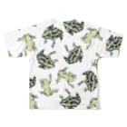 made blueのFrogs All-Over Print T-Shirt :back