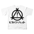 東京ハット堂本舗のヒヤリ・ハット(カタカナロゴ) All-Over Print T-Shirt :back