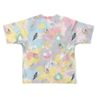 コトリコ雑貨のBuncho Love It All-Over Print T-Shirt :back