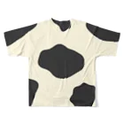 牛のTシャツ屋のやわらかホル フルグラフィックTシャツの背面