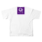 NPO法人 Purple Codeの【数量限定特価】パープルデー記念特価 All-Over Print T-Shirt :back