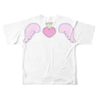 Yu♡Po♡Ko(ユポコ)のユポコ フルグラフィックTシャツの背面