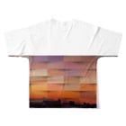 Dear_factoryのSunset_to you フルグラフィックTシャツの背面