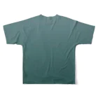 ざわのハトな色 All-Over Print T-Shirt :back