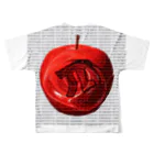 AURA_HYSTERICAのApple_Pi All-Over Print T-Shirt :back