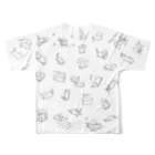 五月ののんびりだっくすフルグラフィックT All-Over Print T-Shirt :back