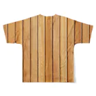 sauna ikitaiのサウナ室 All-Over Print T-Shirt :back