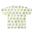 道草屋の芽キャベツ All-Over Print T-Shirt :back