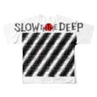 SLOW in the DEEPのSLOW in the DEEP公式グッズ フルグラフィックTシャツの背面