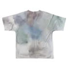 made blueのWatercolor art フルグラフィックTシャツの背面