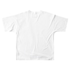 Lily bird（リリーバード）のホオズキ 水紋背景（和柄） All-Over Print T-Shirt :back