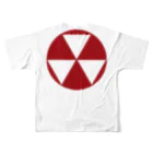 AURA_HYSTERICAのFallout_Shelter フルグラフィックTシャツの背面