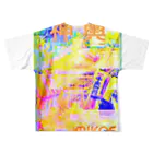 テル！のお店の神輿その２ All-Over Print T-Shirt :back