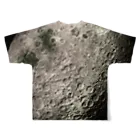 SPACE++の” the MOON - 愛と幸運の星 ” フルグラフィックTシャツの背面