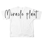 420GNJの420 Miracle plant  フルグラフィックTシャツの背面