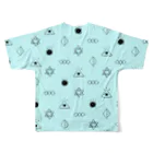 nicospyderのモグモグモグー All-Over Print T-Shirt :back