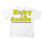 yuuusukeのBaby Tシャツ フルグラフィックTシャツの背面