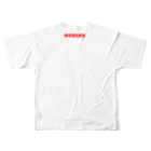 meMEmeの夏に殺される フルグラフィックTシャツの背面