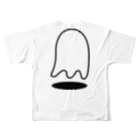 MymmyのOBAKE BEHIND YOU フルグラフィックTシャツの背面