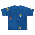 Tania NobukovskiのSAIL AWAY All-Over Print T-Shirt :back