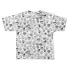 uchukunのchara!chara!chara! All-Over Print T-Shirt :back