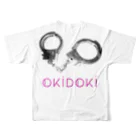 OKiDOKiの束縛・監禁デザイン All-Over Print T-Shirt :back