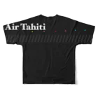 viofranme.のAir Tahiti Color フルグラフィックTシャツの背面