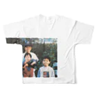 天文部 officialのkikugen brothers フルグラフィックTシャツの背面