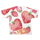 MIMIshopのMIMIBerry All-Over Print T-Shirt :back