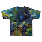 SPADAのCells and chloroplasts All-Over Print T-Shirt :back