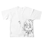 星空 窓花の星空窓花ミニ All-Over Print T-Shirt :back