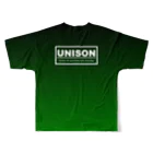 UNISONのUNISON Practice TYPE/G フルグラフィックTシャツの背面