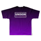 UNISONのUNISON Practice TYPE/V All-Over Print T-Shirt :back