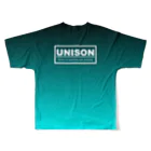 UNISONのUNISON Practice TYPE/E フルグラフィックTシャツの背面