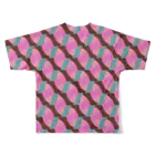 Bradypusのパターン All-Over Print T-Shirt :back