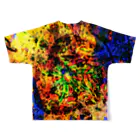 蔦宮屋の太陽 All-Over Print T-Shirt :back