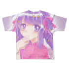 ✡️さしみ✡️のきゅん。 フルグラフィックTシャツの背面