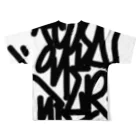 COSAONERのすごいでかいタグ All-Over Print T-Shirt :back