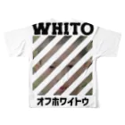 kingyamadaのオフホワ伊藤 All-Over Print T-Shirt :back