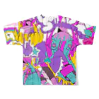 twosのドッカ〜ンTシャツ All-Over Print T-Shirt :back