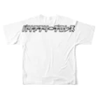 HEROバリアフリープロレスのHERO立体ロゴ All-Over Print T-Shirt :back