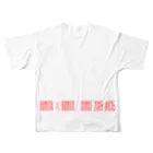 BONITA × BONITOのYes,Girl!!!!!!!Yes,Girl!!!!!!!Yes,Girl!!!!!!! T All-Over Print T-Shirt :back