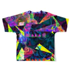 yorugiのAI a.k.a 愛 ある意味ロゴT All-Over Print T-Shirt :back