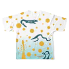 oba:obaのドット蛸グラデーション フルグラフィックTシャツの背面