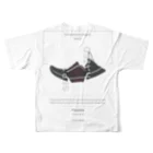 NBaNTのSeparated Shoes ll フルグラフィックTシャツの背面