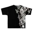 DIGITAL TATTOO WORKS/sickのTRIBAL/t.d.t.w. フルグラフィックTシャツの背面