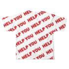 HELP YOU公式ストアのロゴフルプリント All-Over Print T-Shirt :back