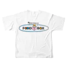 FOOD BOXのFOODBOX フルグラフィックTシャツの背面